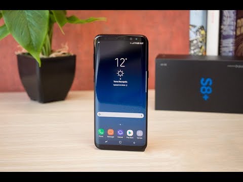 SAMSUNG GALAXY S8+ UNBOXING AND REVIEW