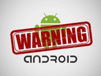Warning Android Apps