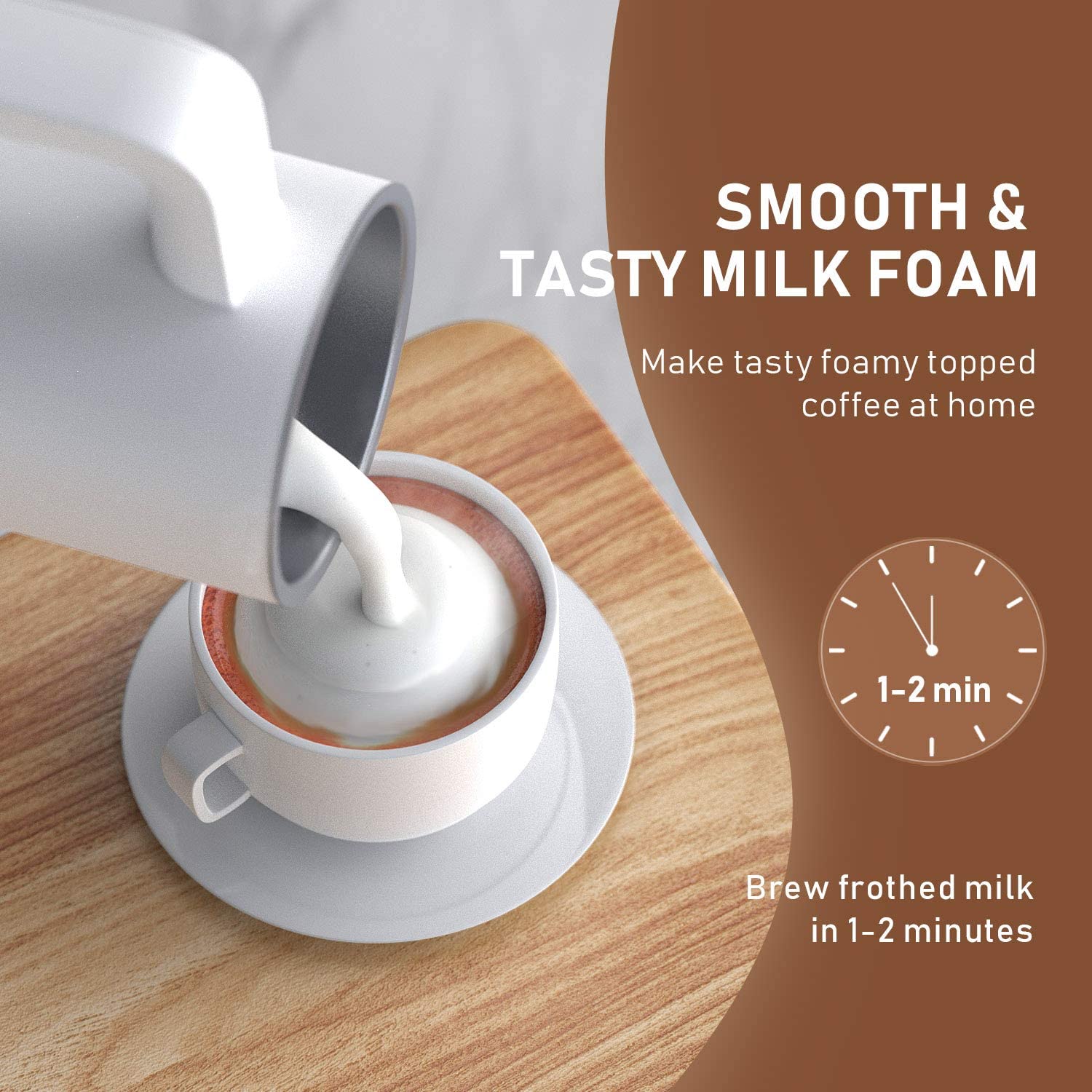 HadinEEon Milk Frother Maris Review Channel