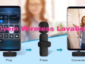 Bilivein Wireless Lavalier Microphone