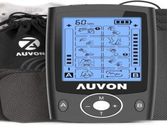 Auvon Tens Muscle Stimulator Family Pack is a great unit to massage those aching muscles.