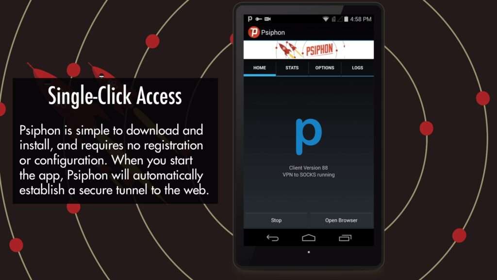 Psiphon VPN 3.180 instal the last version for ios