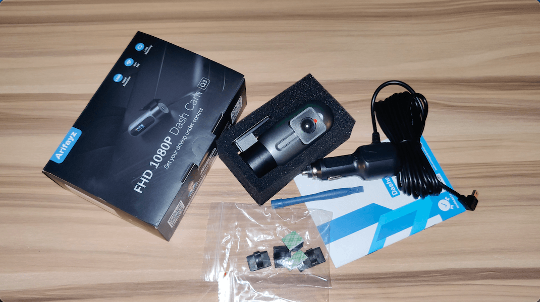 ARIFAYZ 1080P WiFi FHD Dash Cam - Maris Review Channel