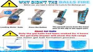Gel Ball Water Bead Blaster Toy