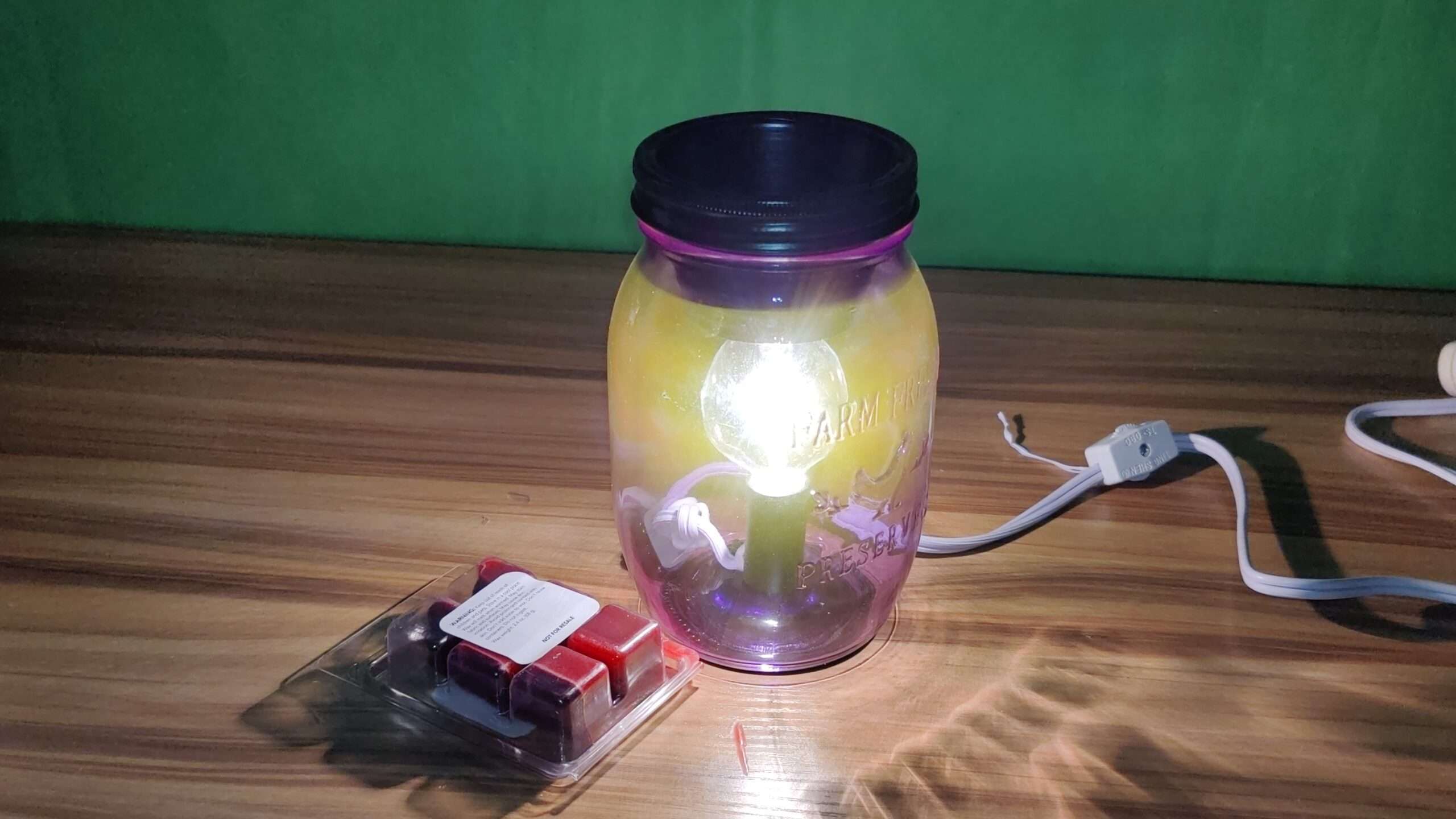 Mason Jar Wax Melt Warmer Maris Review Channel