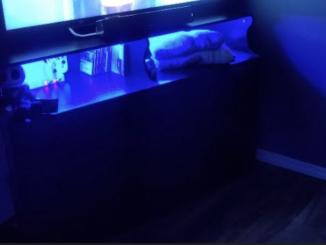 Dictac LED Dresser with Charging Station